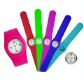 Fashion Silicone Quartz Watch Slap Band